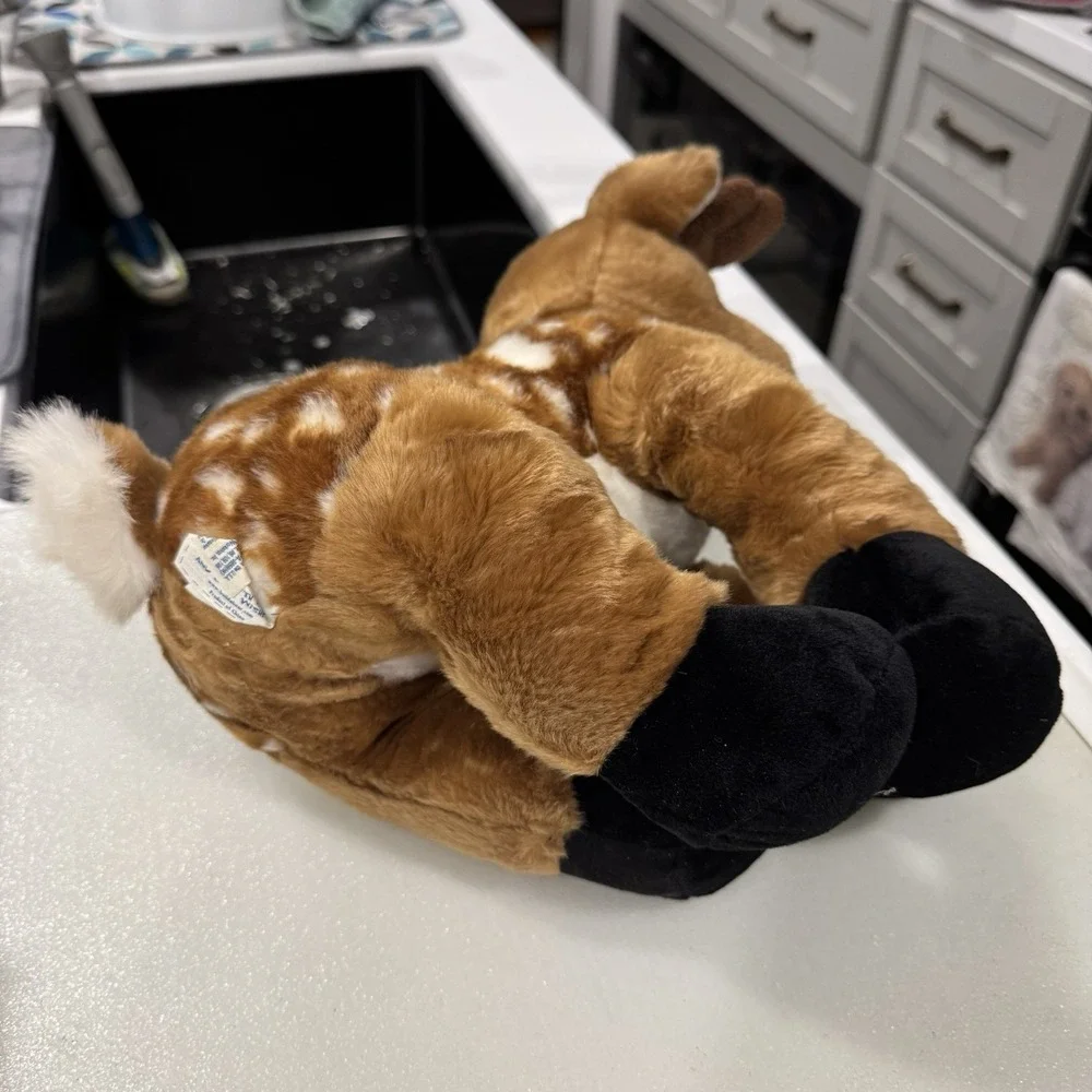 2003 Reindeer Holiday Build a Bear Plush BAB Spotted Limited Edition - Picture 8 of 14